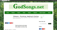 Desktop Screenshot of godsongs.net